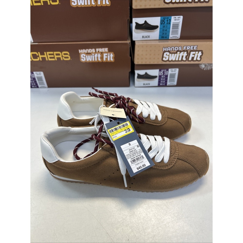 Universal Thread JoJo Brown Sneakers Womens Size 9 Memory Foam 0469